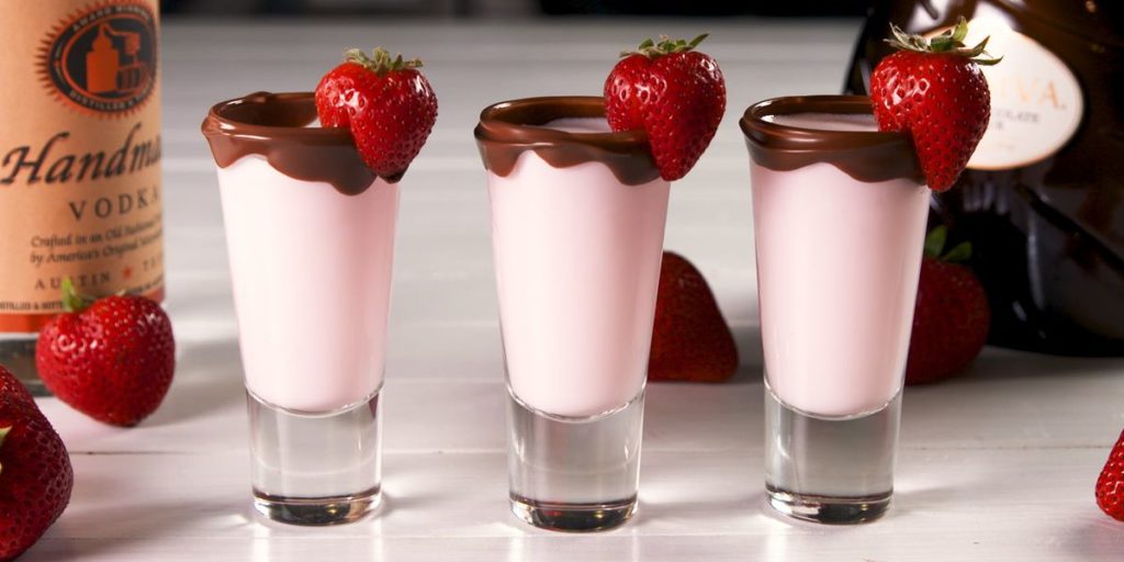 Valentine's Day cocktails: Chocolate Covered Strawberry Cocktail